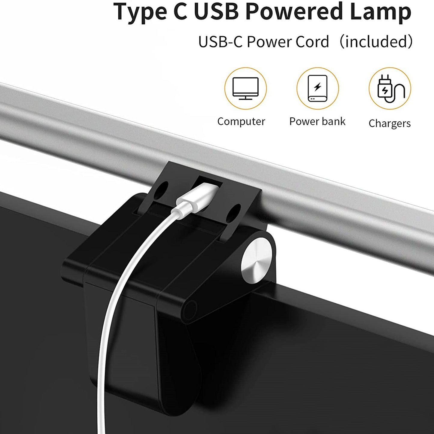 4smarts 2in1 LightBar Pro Monitorlampe mit FullHD Webcam, silber