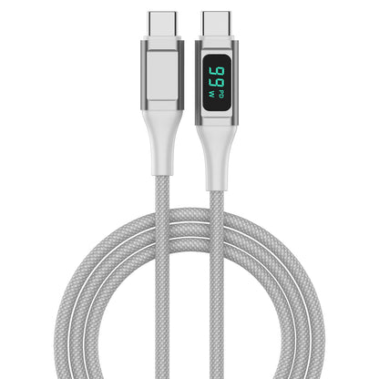 4smarts USB-C auf USB-C Kabel DigitCord 100W 1,5m weiß