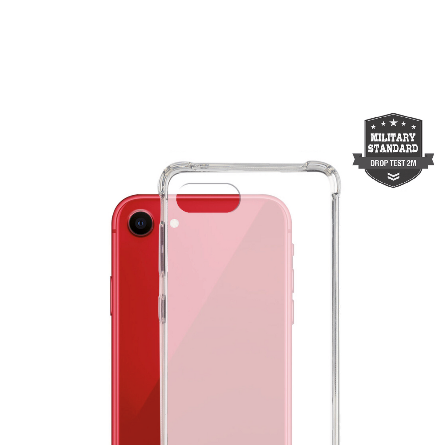 4smarts Hybrid Case Ibiza für Apple iPhone SE (2.Gen./3.Gen.) / 8 / 7 transparent