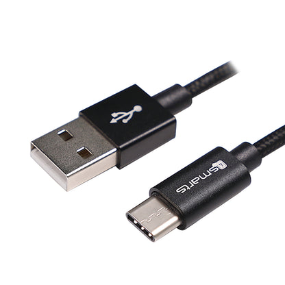 4smarts USB-A auf USB-C Kabel RapidCord 2m schwarz