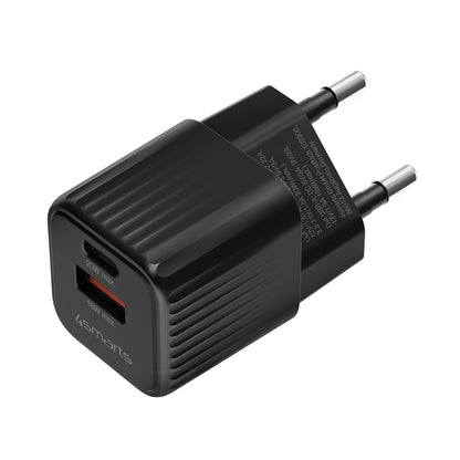 4smarts Netzladegerät VoltPlug Duos Mini PD 20W schwarz