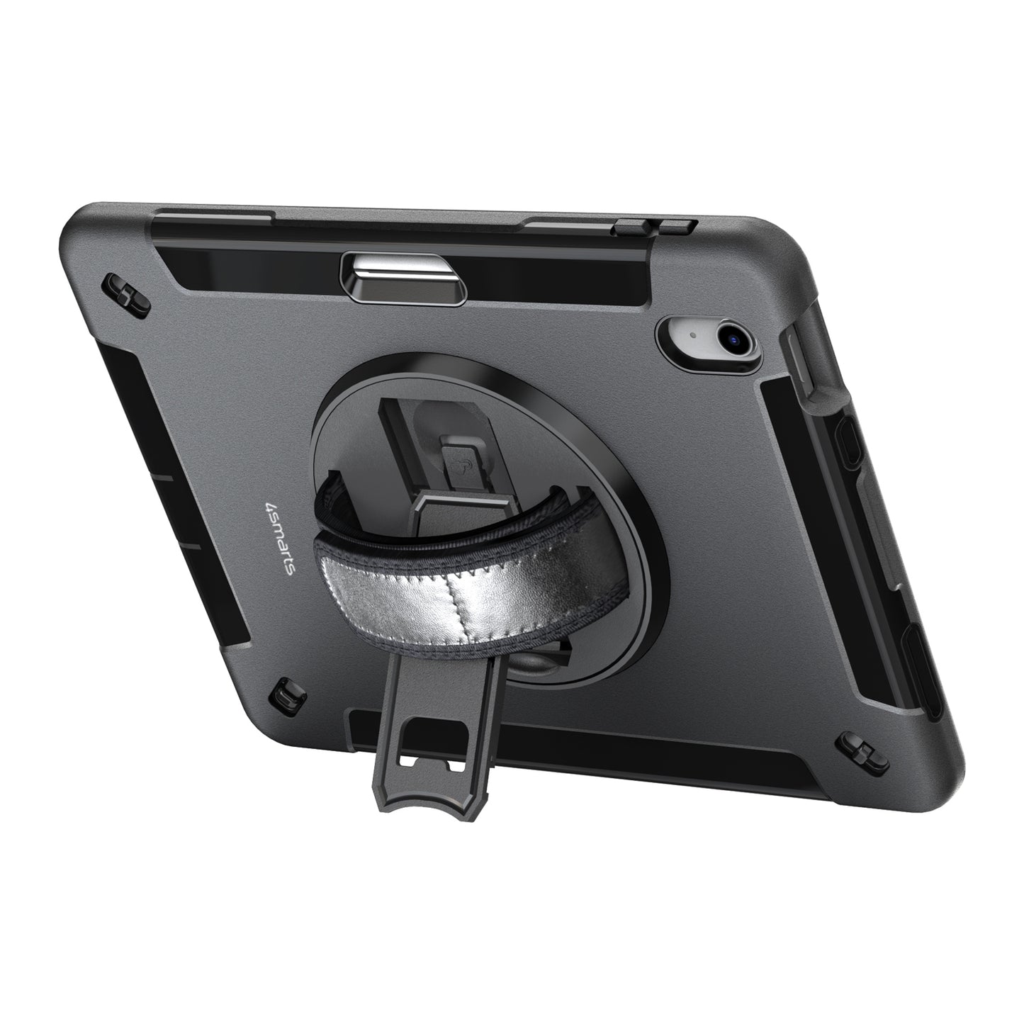 4smarts Rugged Case Grip für Apple iPad (10.Gen.) schwarz