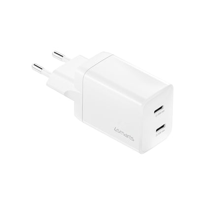 4smarts Ladegerät PDPlug Dual 36W GaN 2C weiß