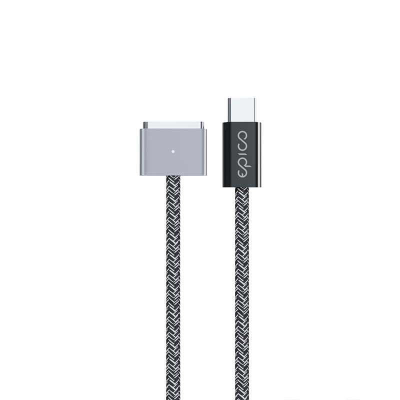 Epico Charging Cable USB-C to MagSafe 3 - space grey