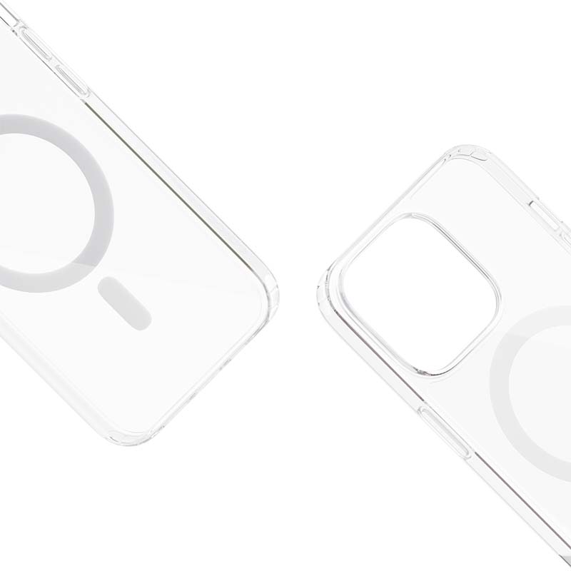 Epico Resolve Case Magnetic - MagSafe Compatible iPhone 14 - transparent