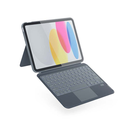 Epico Backlit Keyboard Case for iPad 10,2" - CZ/gray