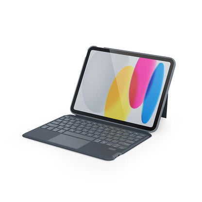 Epico Backlit Keyboard Case for iPad 10,2" - CZ/gray