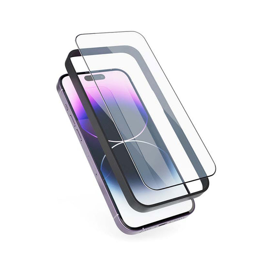 Epico Edge To Edge Glass - 2 pack  with installation frame iPhone 13 / 13 Pro / iPhone 14