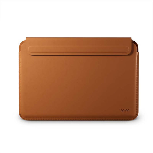 Epico Leather Sleeve for MacBook Air/Pro 13,3" - brown