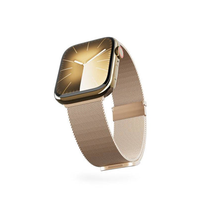 Epico Watch Strap Milanese+ for Apple Watch 42/44/45/49 mm - gold