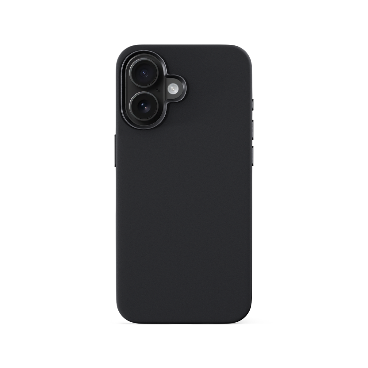 Epico Mag+ Silicone Case with Aluminium details for iPhone 16 Plus - black