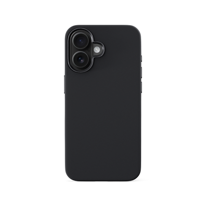 Epico Mag+ Silicone Case with Aluminium details for iPhone 16 Plus - black