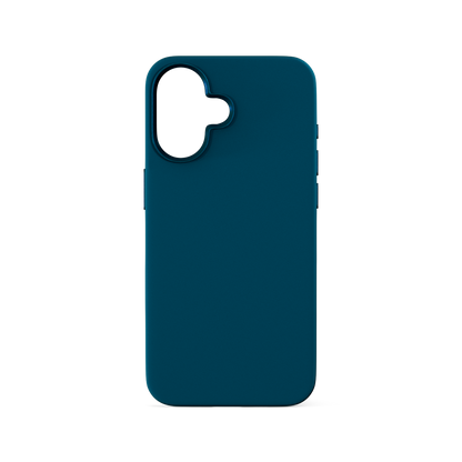 Epico Mag+ Silicone Case with Aluminium details for iPhone 16 Plus - petrol blue