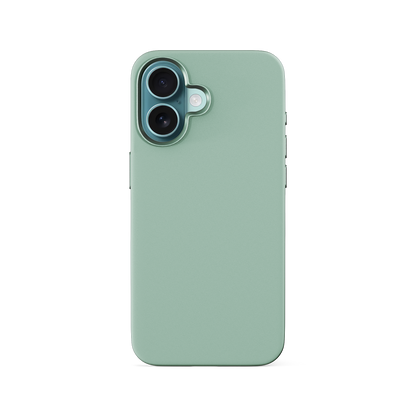 Epico Mag+ Silicone Case with Aluminium details for iPhone 16 Plus - pastel mint