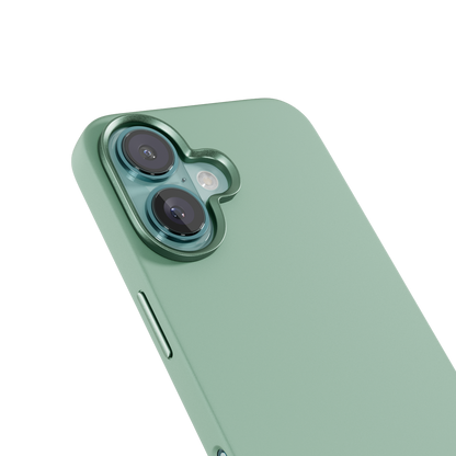 Epico Mag+ Silicone Case with Aluminium details for iPhone 16 Plus - pastel mint