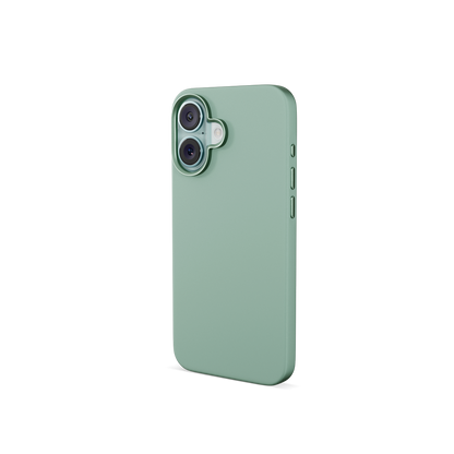 Epico Mag+ Silicone Case with Aluminium details for iPhone 16 Plus - pastel mint