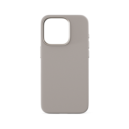 Epico Mag+ Silicone Case with Aluminium details for iPhone 16 Pro Max - titanium beige