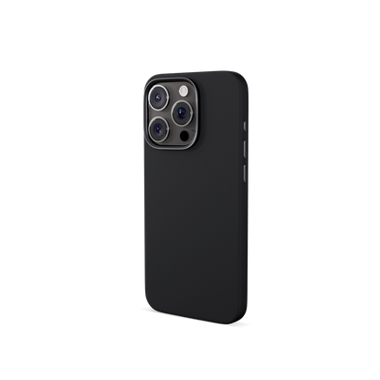 Epico Mag+ Silicone Case with Aluminium details for iPhone 16 Pro Max - black