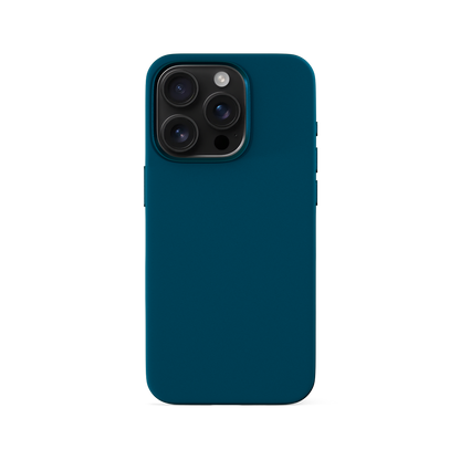 Epico Mag+ Silicone Case with Aluminium details for iPhone 16 Pro Max - petrol blue