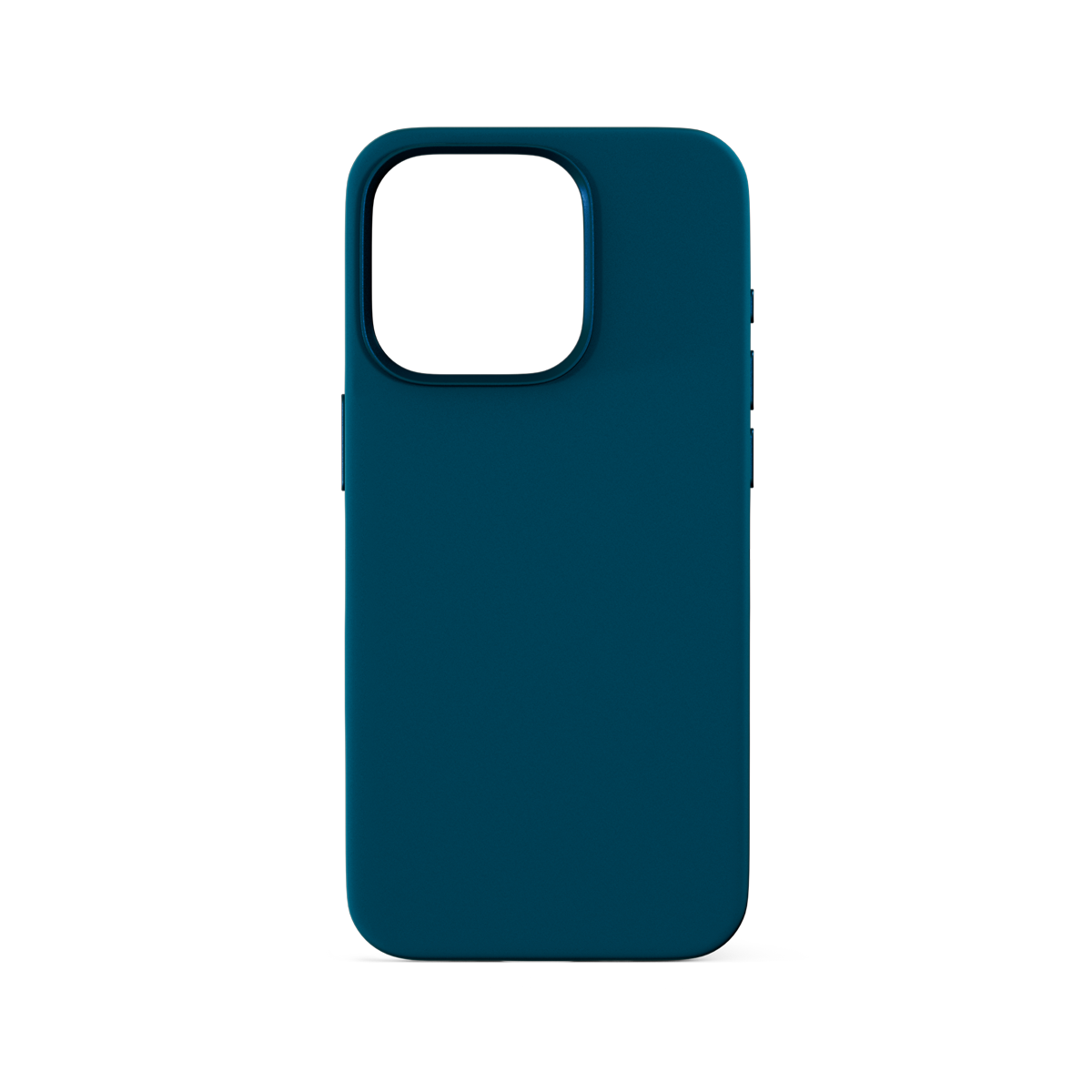 Epico Mag+ Silicone Case with Aluminium details for iPhone 16 Pro Max - petrol blue