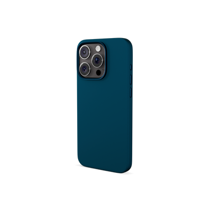 Epico Mag+ Silicone Case with Aluminium details for iPhone 16 Pro Max - petrol blue