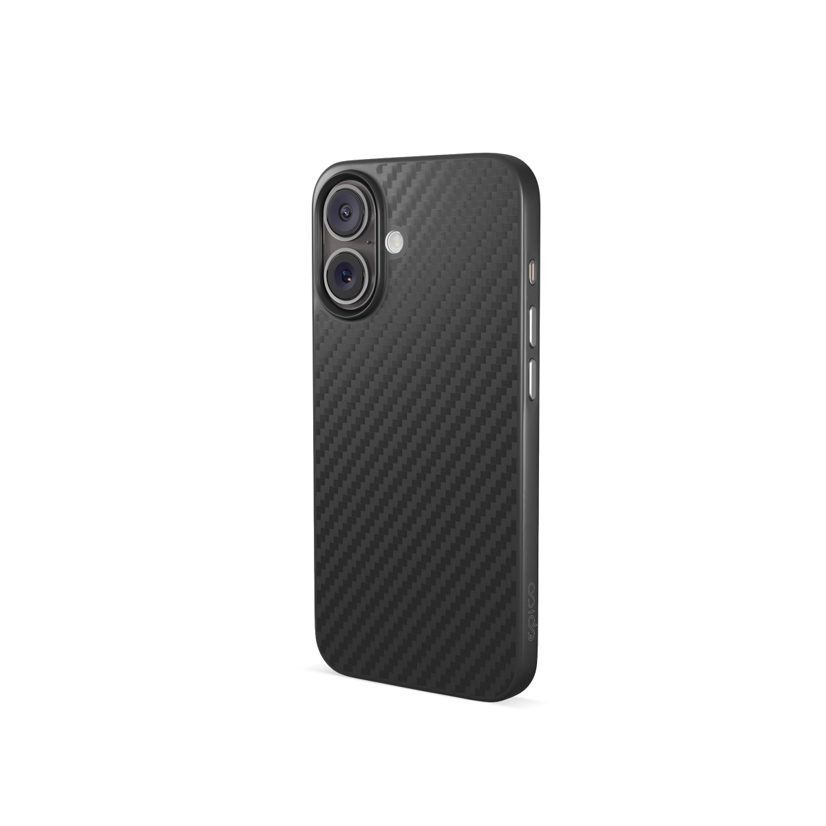 Epico Mag+ Hybrid Carbon Case iPhone 16 Plus - black