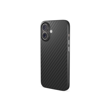 Epico Mag+ Hybrid Carbon Case iPhone 16 Plus - black