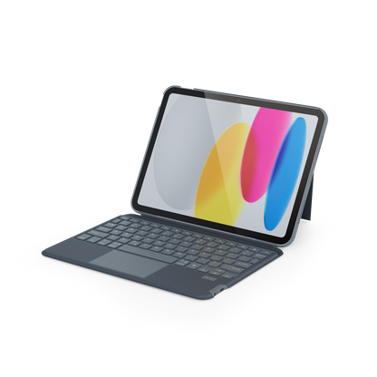 Epico Backlit Keyboard Case for iPad 10,9" (2022) - SK/grey