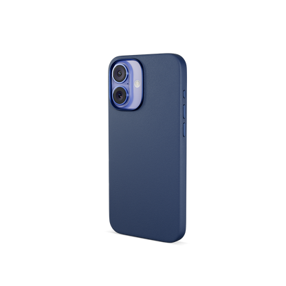 Epico Mag+ Leather Case iPhone 16 Plus - blue