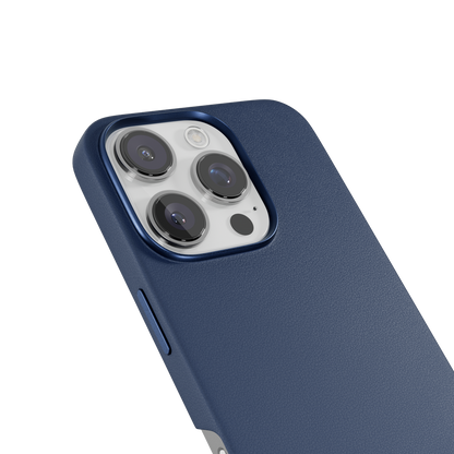 Epico Mag+ Leather Case iPhone 16 Pro Max - blue