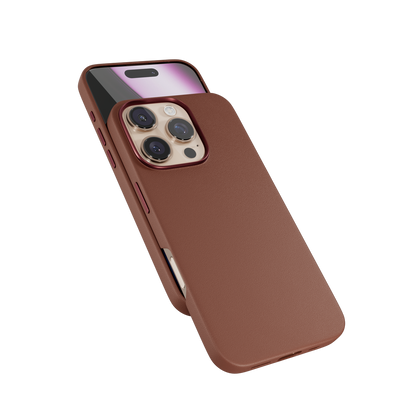 Epico Mag+ Leather Case iPhone 16 Pro Max - brown