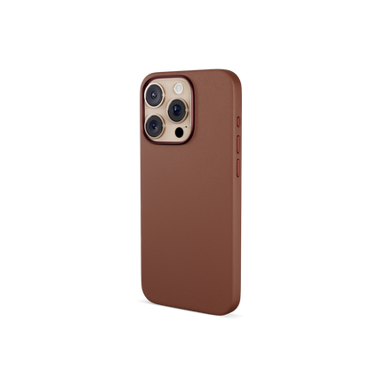 Epico Mag+ Leather Case iPhone 16 Pro Max - brown