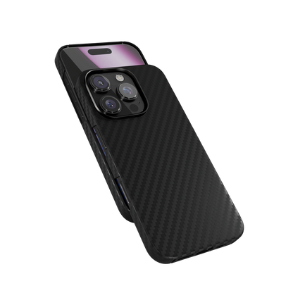 Epico Mag+ Hybrid Carbon Case iPhone 16 Pro - black