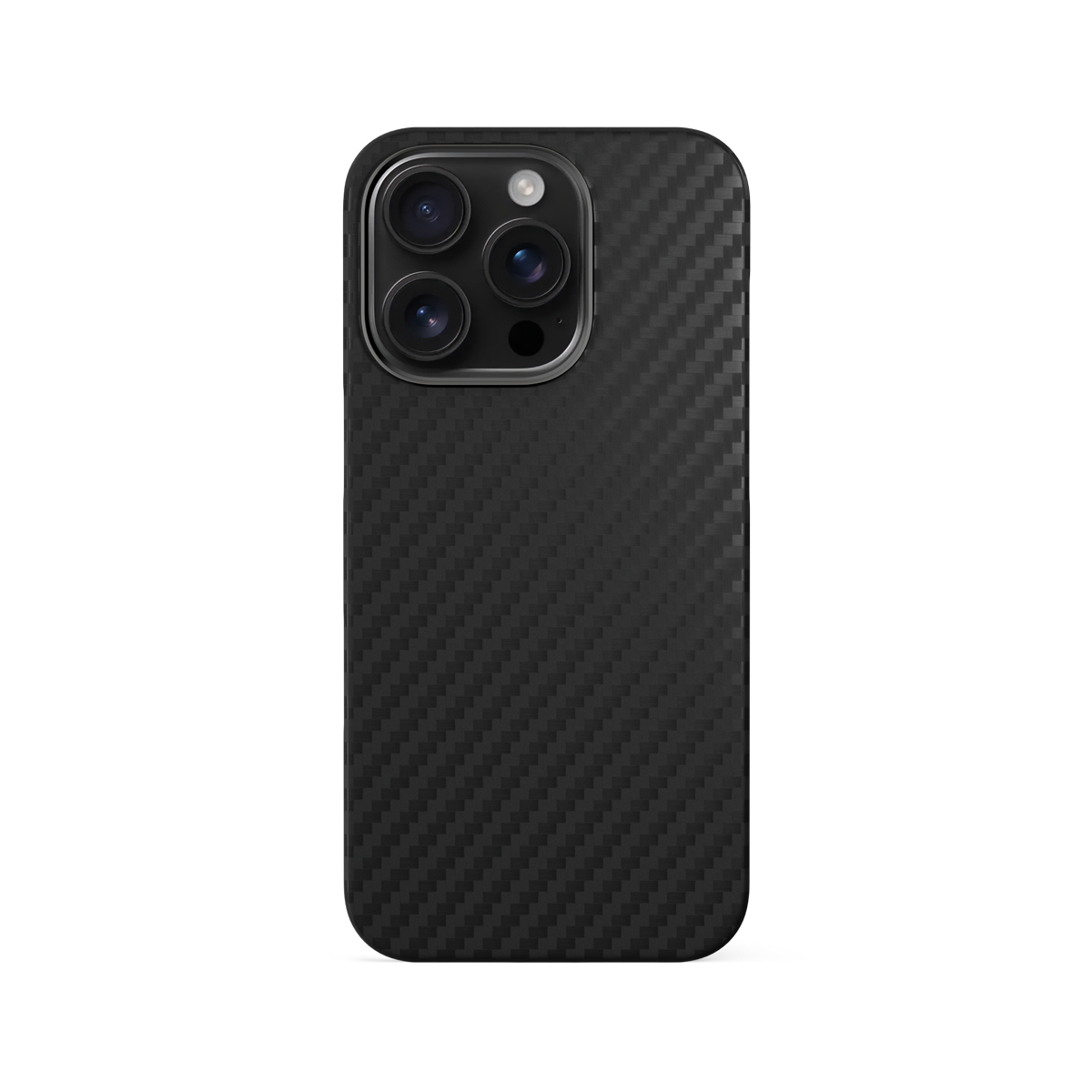 Epico Mag+ Hybrid Carbon Case iPhone 16 Pro - black