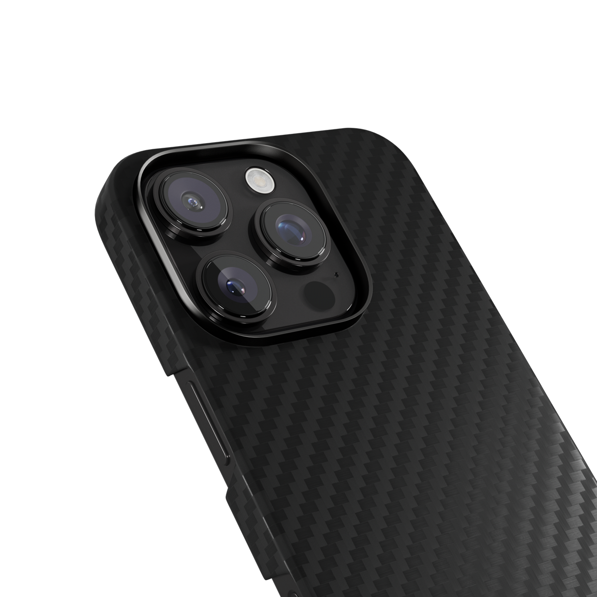 Epico Mag+ Hybrid Carbon Case iPhone 16 Pro - black