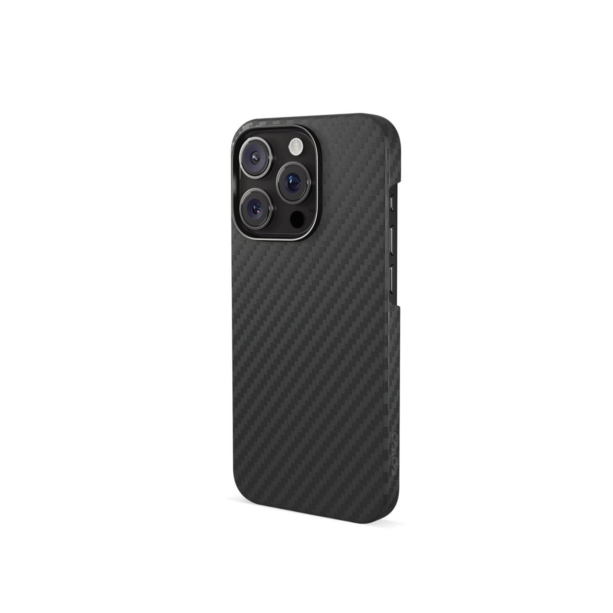 Epico Mag+ Hybrid Carbon Case iPhone 16 Pro - black