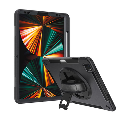 4smarts Rugged Case Grip für Apple iPad Pro 12.9 (3.Gen./4.Gen./5.Gen./6.Gen.) schwarz